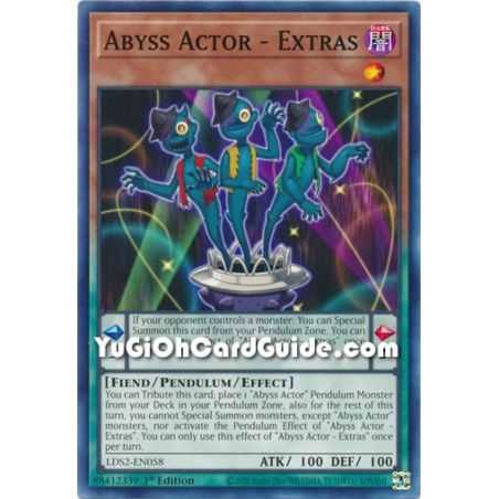 Abyss Actor - Extras (Common) – Legendary Duelists: Season 2 | Carta YUGIOH en México