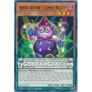 Abyss Actor - Comic Relief (Common) – Legendary Duelists: Season 2 | Carta YUGIOH en México