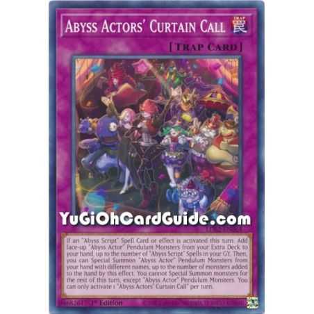 Abyss Actors' Curtain Call (Common) – Legendary Duelists: Season 2 | Carta YUGIOH en México