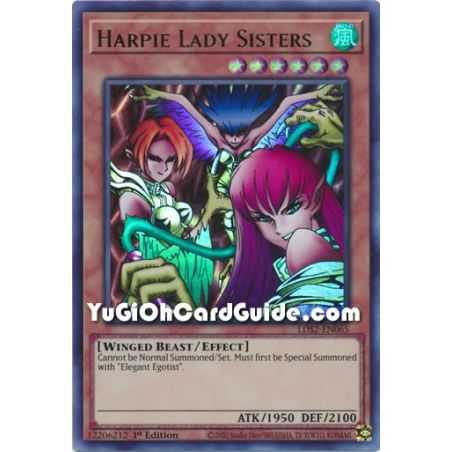 Harpie Lady Sister (Ultra Rare) – Legendary Duelists: Season 2 | Carta YUGIOH en México