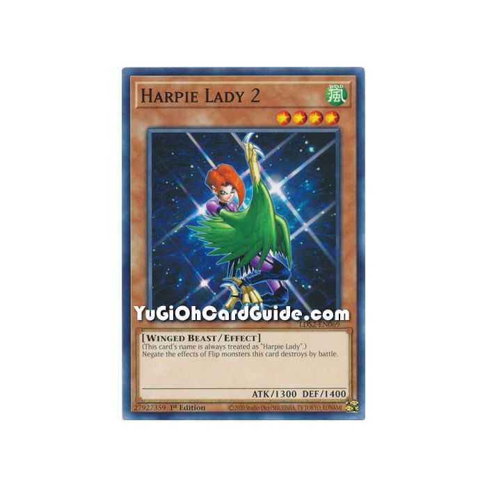Harpie Lady 2 (Common) – Legendary Duelists: Season 2 | Carta YUGIOH en México