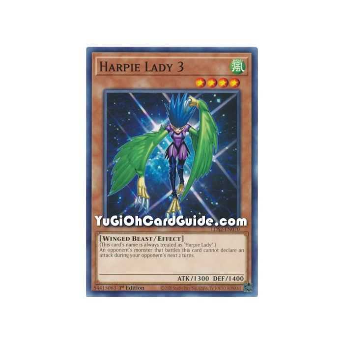 Harpie Lady 3 (Common) – Legendary Duelists: Season 2 | Carta YUGIOH en México