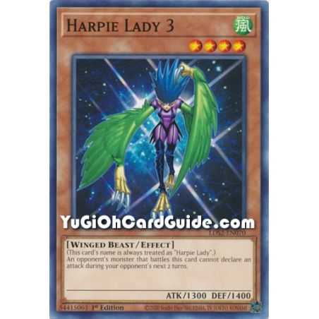 Harpie Lady 3 (Common) – Legendary Duelists: Season 2 | Carta YUGIOH en México