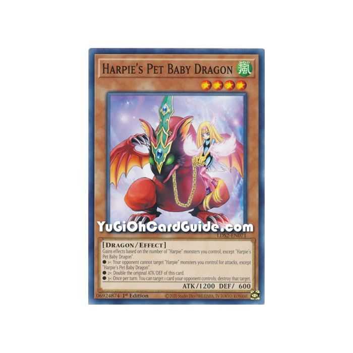 Harpie's Pet Baby Dragon (Common) – Legendary Duelists: Season 2 | Carta YUGIOH en México