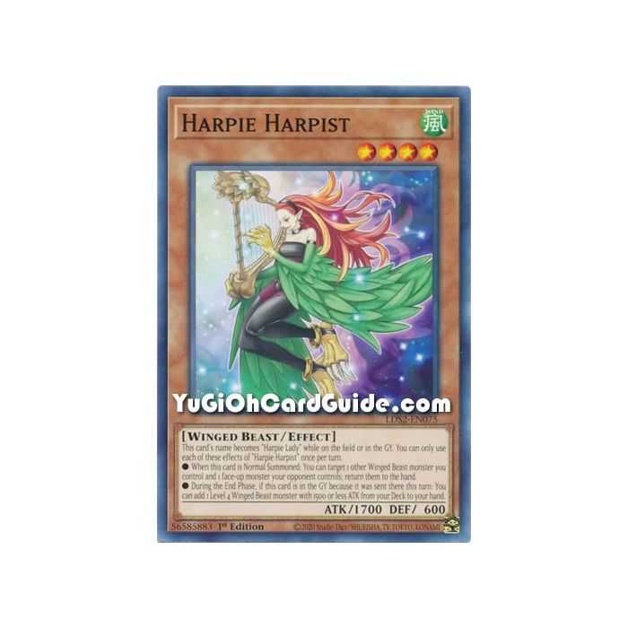 Harpie Harpist (Common) – Legendary Duelists: Season 2 | Carta YUGIOH en México