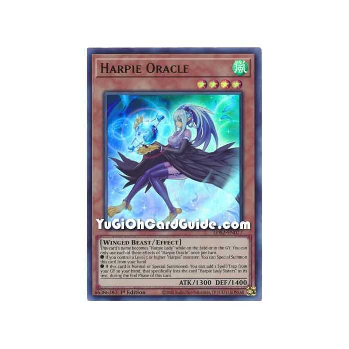 Harpie Oracle (Ultra Rare) – Legendary Duelists: Season 2 | Carta YUGIOH en México