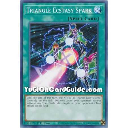 Triangle Ecstasy Spark (Common) – Legendary Duelists: Season 2 | Carta YUGIOH en México