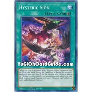 Hysteric Sign (Common) – Legendary Duelists: Season 2 | Carta YUGIOH en México