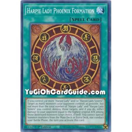 Harpie Lady Phoenix Formation (Common) – Legendary Duelists: Season 2 | Carta YUGIOH en México