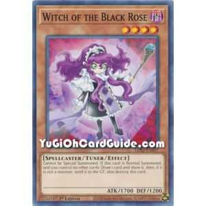 Witch of the Black Rose (Common) – Legendary Duelists: Season 2 | Carta YUGIOH en México