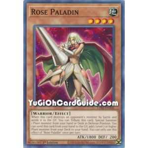 Rose Paladin (Common) – Legendary Duelists: Season 2 | Carta YUGIOH en México