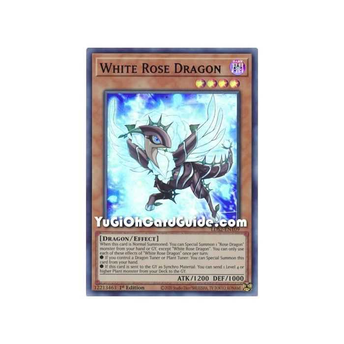 White Rose Dragon (Ultra Rare) – Legendary Duelists: Season 2 | Carta YUGIOH en México