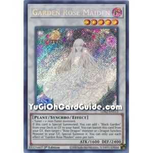 Garden Rose Maiden (Secret Rare) – Legendary Duelists: Season 2 | Carta YUGIOH en México