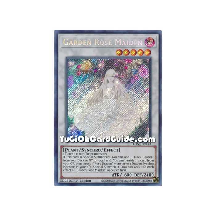 Garden Rose Maiden (Secret Rare) – Legendary Duelists: Season 2 | Carta YUGIOH en México