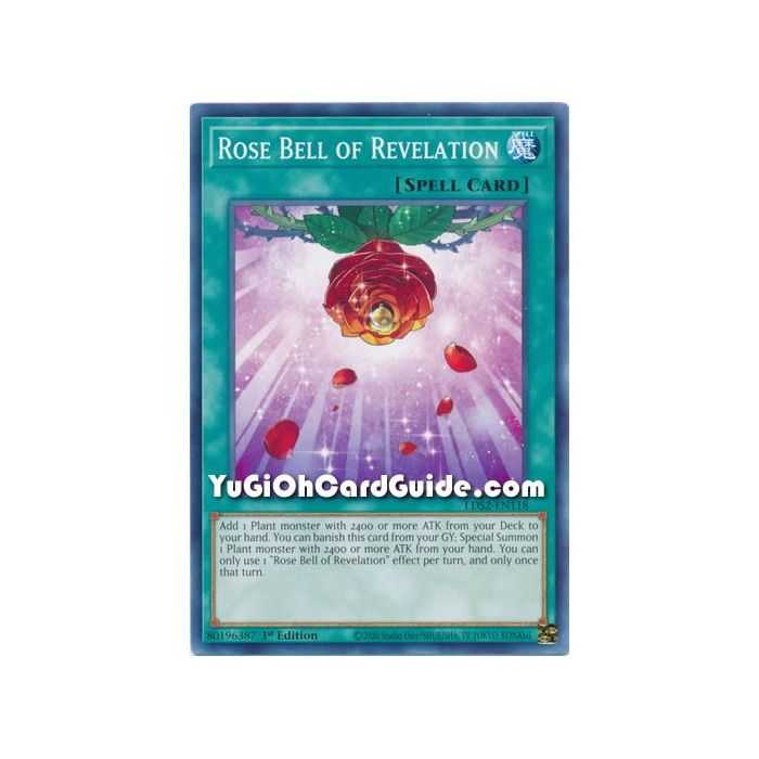 Rose Bell of Revelation (Common) – Legendary Duelists: Season 2 | Carta YUGIOH en México