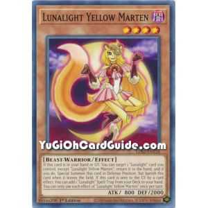 Lunalight Yellow Marten (Common) – Legendary Duelists: Season 2 | Carta YUGIOH en México