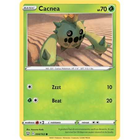 Cacnea – SS5 Battle Styles | Carta POKEMON en México