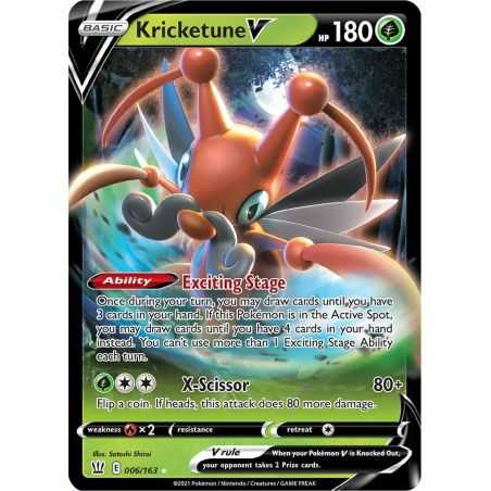 kricketune V – SS5 Battle Styles | Carta POKEMON en México