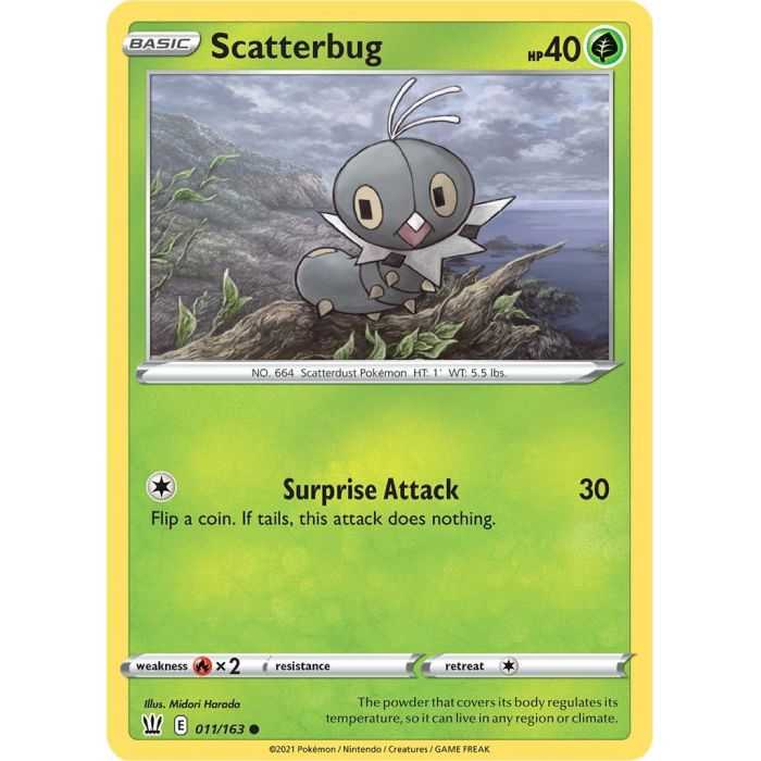 Scatterbug – SS5 Battle Styles | Carta POKEMON en México