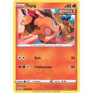 Tepig – SS5 Battle Styles | Carta POKEMON en México