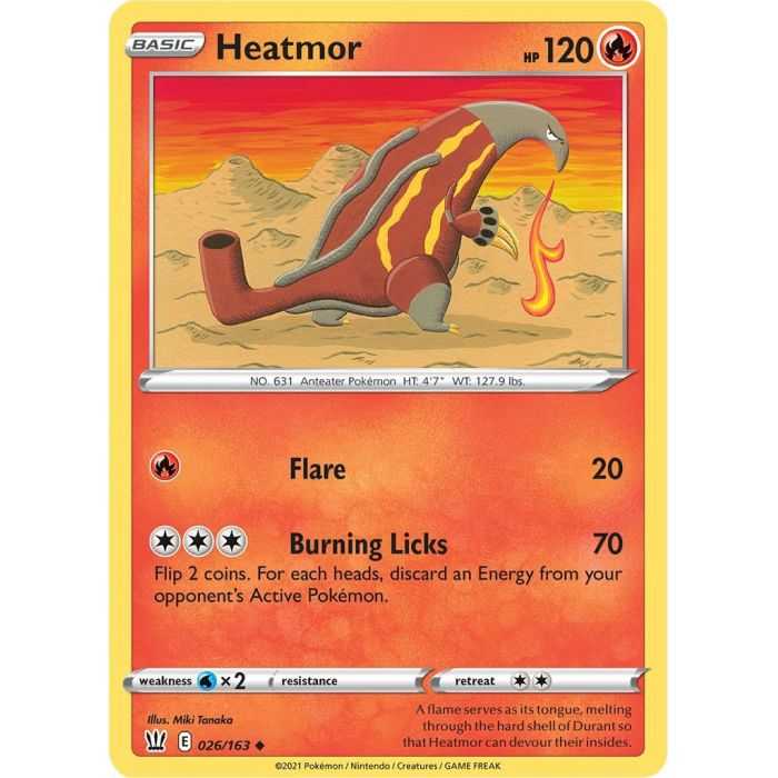 Heatmor – SS5 Battle Styles | Carta POKEMON en México