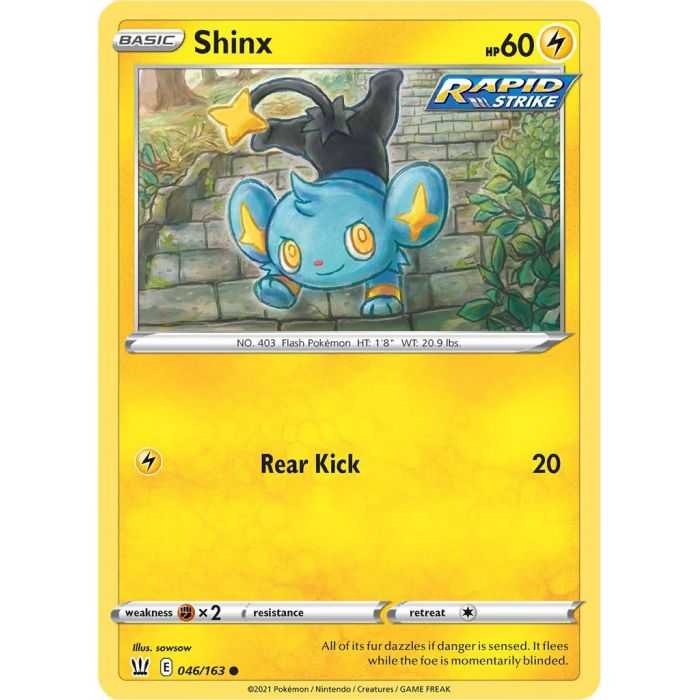 Shinx – SS5 Battle Styles | Carta POKEMON en México