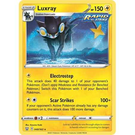 Luxray – SS5 Battle Styles | Carta POKEMON en México