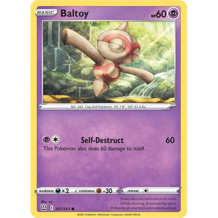Baltoy – SS5 Battle Styles | Carta POKEMON en México