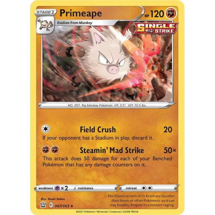 Primeape – SS5 Battle Styles | Carta POKEMON en México
