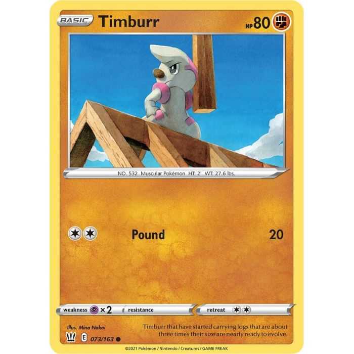 Timburr – SS5 Battle Styles | Carta POKEMON en México