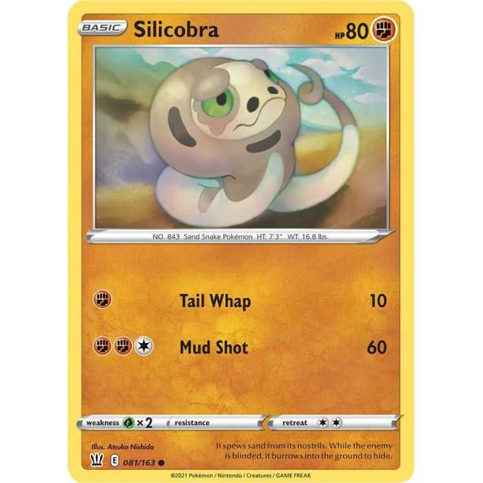 Silicobra – SS5 Battle Styles | Carta POKEMON en México