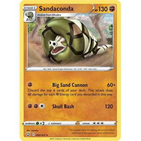 Sandaconda – SS5 Battle Styles | Carta POKEMON en México