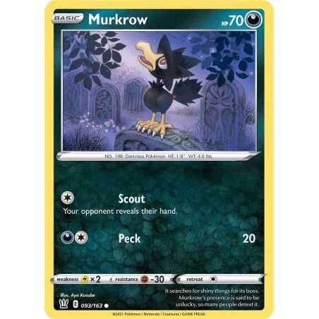 Murkrow – SS5 Battle Styles | Carta POKEMON en México