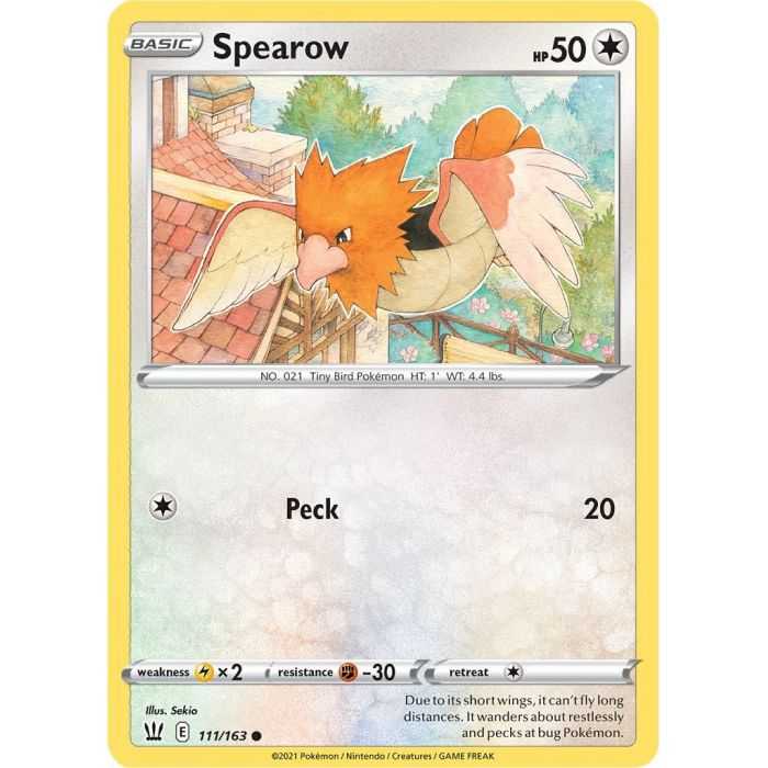 Spearow – SS5 Battle Styles | Carta POKEMON en México