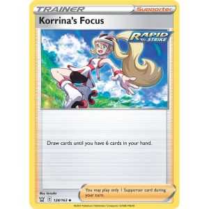 Korrina's Focus – SS5 Battle Styles | Carta POKEMON en México