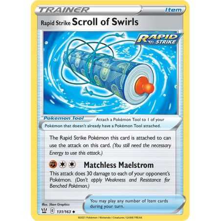 Rapid Strike Scroll of Swirls – SS5 Battle Styles | Carta POKEMON en México