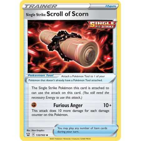Single Strike Scroll of Scorn – SS5 Battle Styles | Carta POKEMON en México