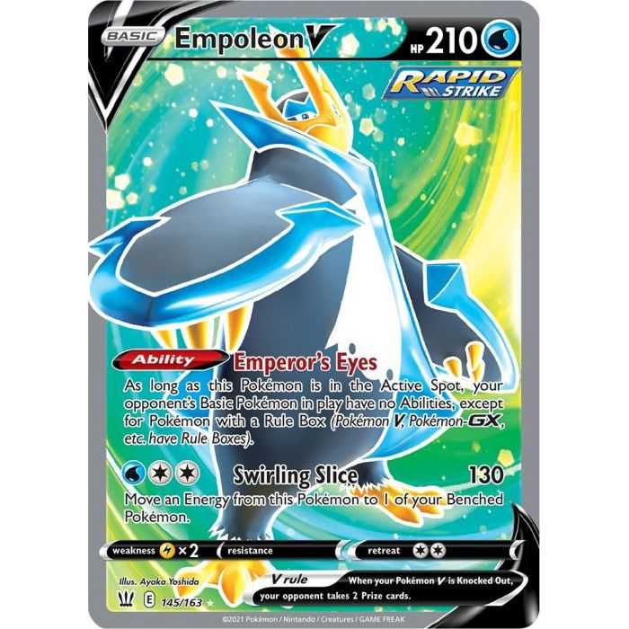 Empoleon V (Full Art) – SS5 Battle Styles | Carta POKEMON en México