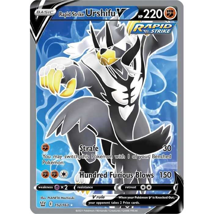 Rapid Strike Urshifu V (Full Art) – SS5 Battle Styles | Carta POKEMON en México