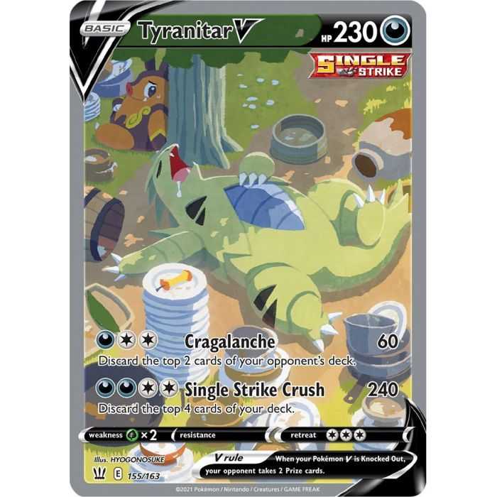 Tyranitar V (Alternate Full Art) – SS5 Battle Styles | Carta POKEMON en México