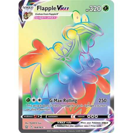 Flapple VMAX (Secret) – SS5 Battle Styles | Carta POKEMON en México