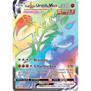 Single Strike Urshifu VMAX (Secret) – SS5 Battle Styles | Carta POKEMON en México