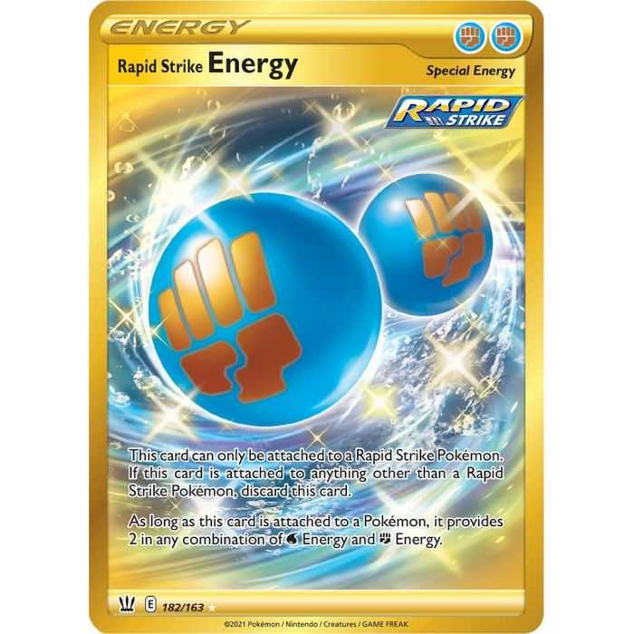 Rapid Strike Energy (Secret) – SS5 Battle Styles | Carta POKEMON en México