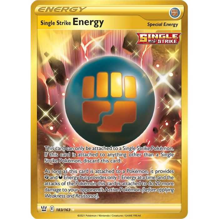 Single Strike Energy (Secret) – SS5 Battle Styles | Carta POKEMON en México