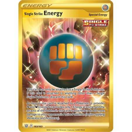 Single Strike Energy (Secret) – SS5 Battle Styles | Carta POKEMON en México