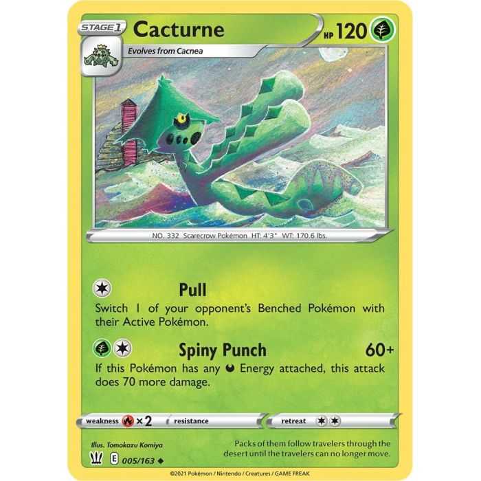 Cacturne - Reverse – SS5 Battle Styles | Carta POKEMON en México