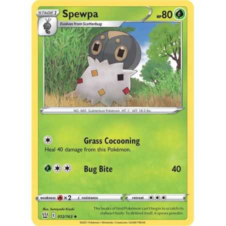 Spewpa - Reverse – SS5 Battle Styles | Carta POKEMON en México