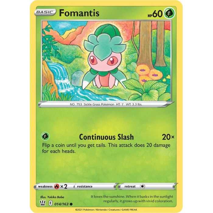 Fomantis - Reverse – SS5 Battle Styles | Carta POKEMON en México