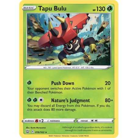 Tapu Bulu - Reverse – SS5 Battle Styles | Carta POKEMON en México