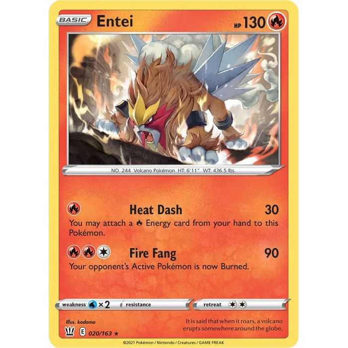 Entei - Reverse – SS5 Battle Styles | Carta POKEMON en México